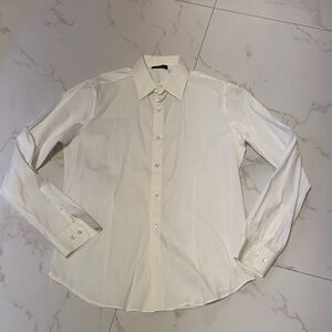 Theory Classic White Men's Shirt